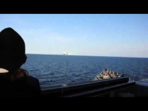 Youtube: U.S. Navy ship encounters aggressive Russian aircraft in Baltic Sea DSC 0002