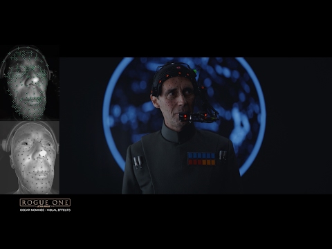 Youtube: ILM: Behind the Magic of Grand Moff Tarkin in Rogue One: A Star Wars Story
