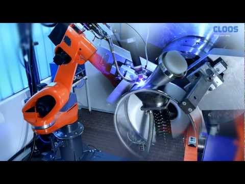 Youtube: CLOOS - QIROX: Robotersystem für das Schweißen von hochwertigen Edelstahlpumpgehäusen