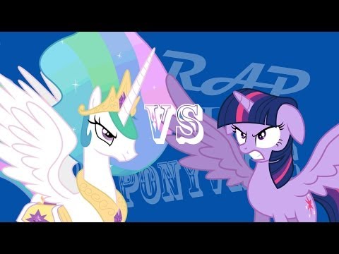 Youtube: Epic Rap Battles of Ponyville: Princess Celestia VS Twilight Sparkle