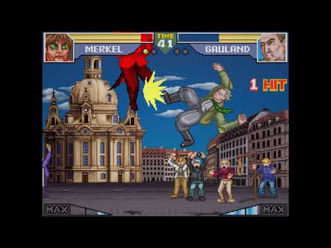 Youtube: Angela Merkel zu OP!!! Bundesfighter 2 Turbo