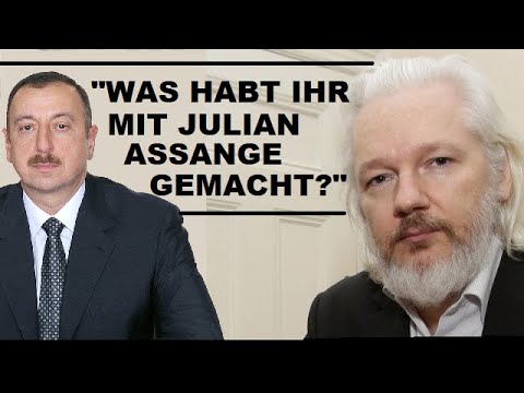 Youtube: "Was hab ihr mit Julian Assange gemacht?" Präsident Aliyev irritiert BBC-Reporterin