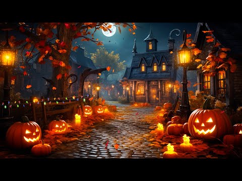 Youtube: Cozy Autumn Village Halloween Ambience 🎃 Scary Halloween Sounds👻 Halloween Background Music