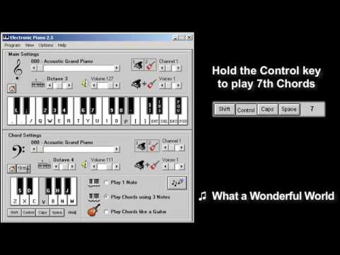 Youtube: Electronic Piano 2.5 Oficial Demo