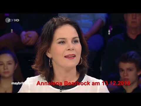 Youtube: Annalena Baerbock (Grüne) - 9 Gigatonnen CO2  pro Einwohner in Deutschland 13.12.2018