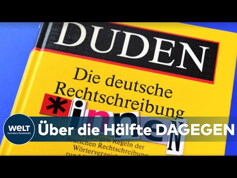 Youtube: UMFRAGE: Über die Hälfte der Frauen ist gegen Gendersprache