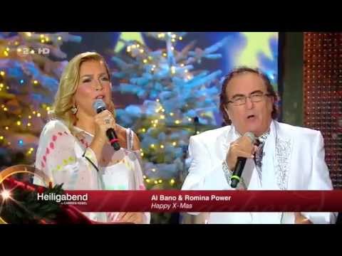 Youtube: Al Bano & Romina Power Happy X-Mas (War is Over) Carmen Nebel HD