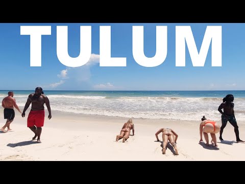 Youtube: 🇲🇽 Tulum Beach Walk during Pandemic | Jungle Gym Beach Workout | Mexico Travel