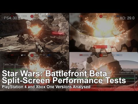 Youtube: Star Wars Battlefront Split-Screen PS4/Xbox One Frame-Rate Test [Work In Progress]