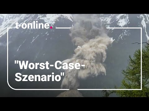 Youtube: Bergsturz in der Schweiz: Felslawine verschüttet ganzes Dorf
