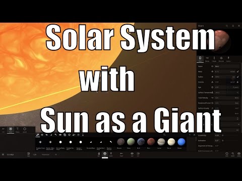 Youtube: Solar System When Sun Becomes a Red Giant - Where Will We Live? - Universe Sandbox²
