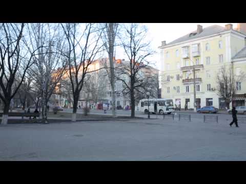 Youtube: Bakhmut (Artemivsk) Ukraine shelling 13/02/2015 Sound from City Centre