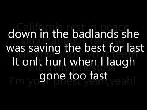 Youtube: Red Hot Chilli Peppers: Dani California (Lyrics)