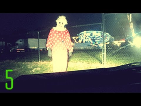 Youtube: 5 Creepiest Clown Sightings
