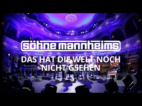 Youtube: Söhne Mannheims - Das hat die Welt noch nicht gesehen [Official Video]