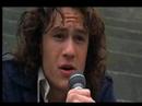 Youtube: heath ledger singing "cant take my eyes off you"