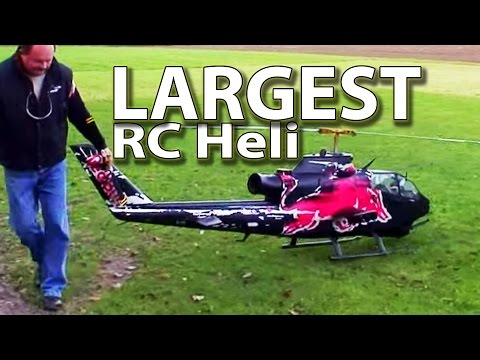 Youtube: Worlds largest RC Heli - Red Bull Cobra (hobby class turbine, Josef Schmirl)