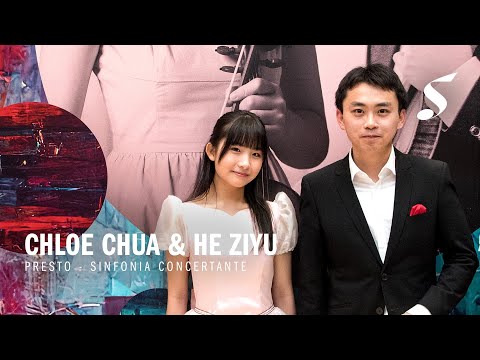 Youtube: Presto! Chloe and Ziyu in Mozart's Sinfonia Concertante