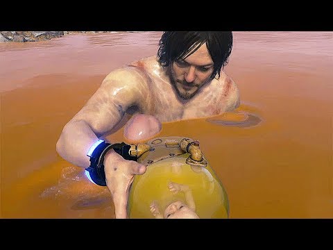 Youtube: DEATH STRANDING Open World, Combat, Boss & Vehicles Gameplay Demo Part 1 (TGS 2019)