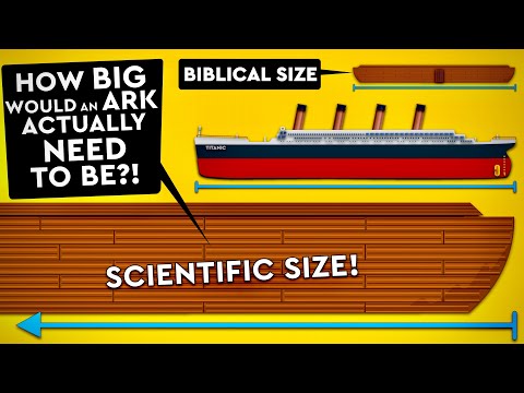 Youtube: How BIG Would NOAH'S ARK Actually Need To Be?! #MYTHS #DEBUNKED