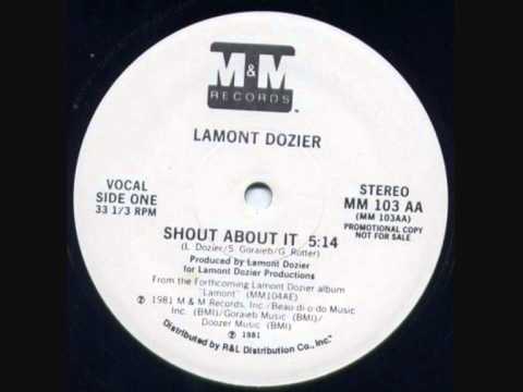 Youtube: Lamont Dozier - Shout about it