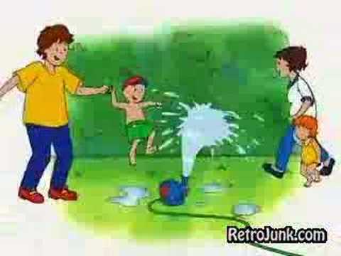 Youtube: Caillou Intro English