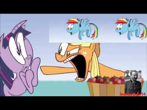Youtube: Applejack From APPLE.MOV has a Sparta Remix
