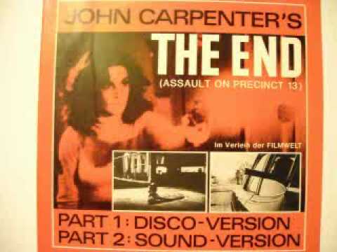 Youtube: John Carpenter's - The End (Assault on precinct 13) Disco Version 1983