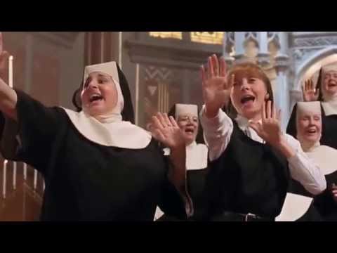 Youtube: I Will Follow Him -  (filme " Mudança de Hábito" , "Sister Act").