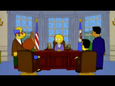 Youtube: The Simpsons Predicted Donald Trump's Presidential Win 16 Years Ago