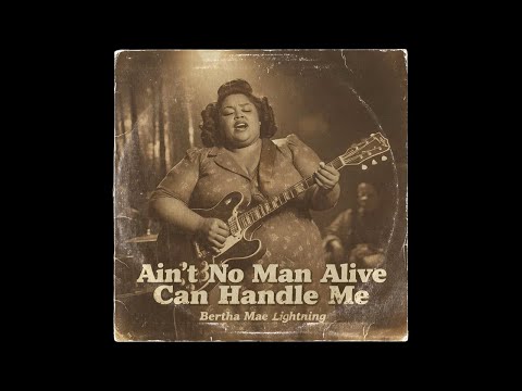 Youtube: Ain’t No Man Alive Can Handle Me - Bertha Mae Lightning (1952 Lost Blues Tape | Rare Female Blues)
