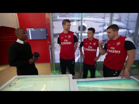 Youtube: A380 Flight Simulator Challenge - Germany | Arsenal | Emirates Airline