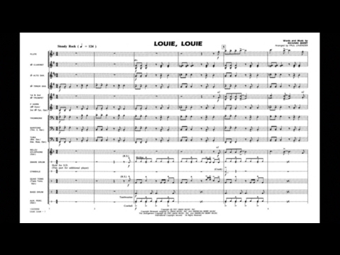 Youtube: Louie, Louie by Richard Berry/arr. by Paul Lavender