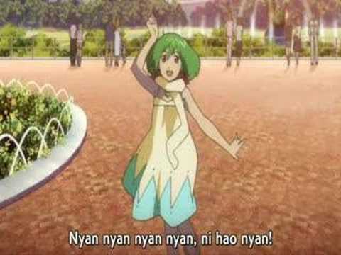 Youtube: Macross Frontier -- Nyan-Nyan Song