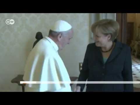 Youtube: Merkel zu Privataudienz bei Papst Franziskus | Journal