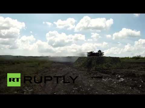 Youtube: Russia: Uran military robots unleash firepower in Novorossiysk drills
