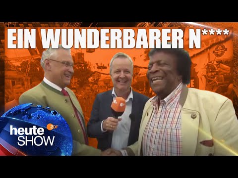 Youtube: „Ein wunderbarer N****“: Roberto Blanco trifft Joachim Herrmann | heute-show vom 11.09.2015