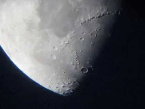 Youtube: Something on the moon