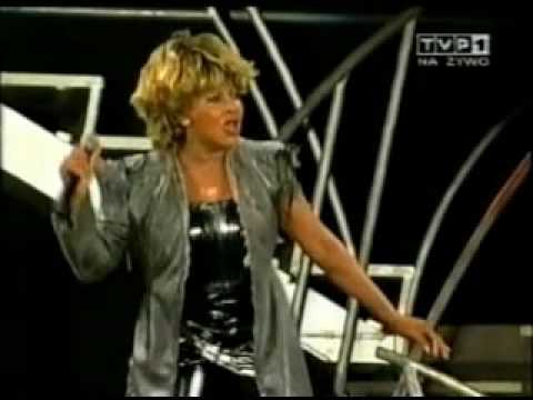 Youtube: Tina Turner - We Don't Need Another Hero (Live in Sopot)