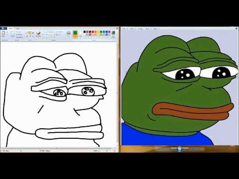 Youtube: watch me draw pepe to sad music (an emotional journey)
