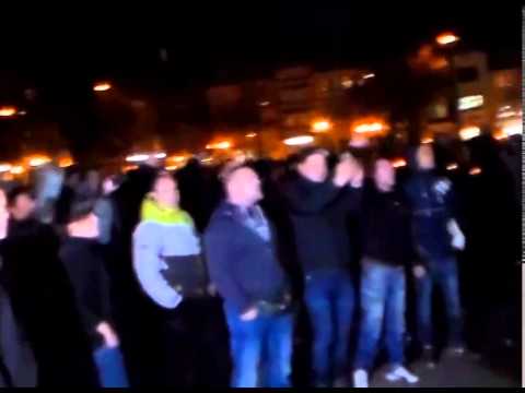 Youtube: Erfurt, 9. November 2014 Szenen der Demonstration von CDU, NPD, AfD, Neonazi-Gruppen und Bürgern