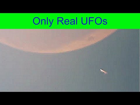 Youtube: UFO was spotted while filming the moon in Belgium. 6/14/2020.