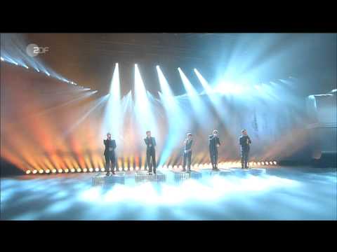 Youtube: Take That -The Flood - 12.02.2011 - mit  Robbie Williams live bei Wetten Dass mit Thomas Gottschalk
