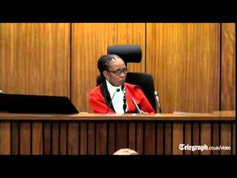 Youtube: Oscar Pistorius: I shot door by accident