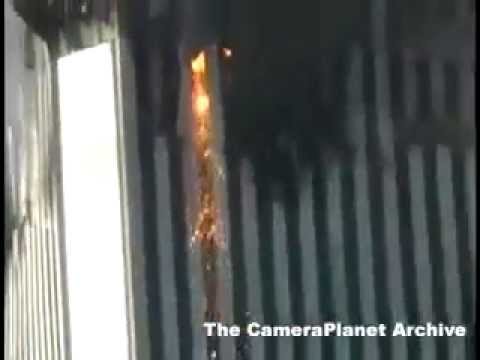 Youtube: Shot from street level of South Tower collapsing