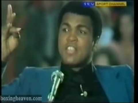 Youtube: Muhammad Ali interview about islam muslim (boxing legend)