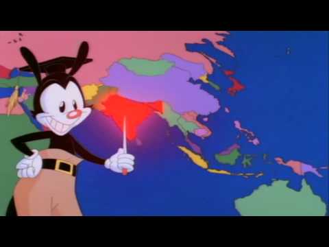 Youtube: Animaniacs - Yakko's World - HIGH QUALITY