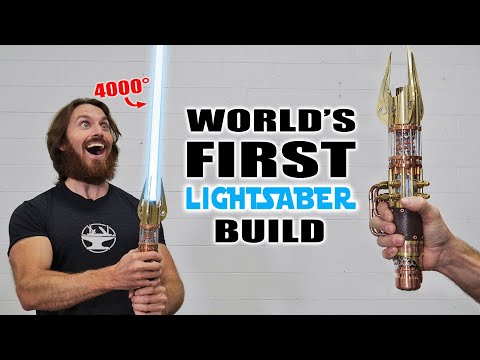 Youtube: 4000° PLASMA PROTO-LIGHTSABER BUILD (RETRACTABLE BLADE!)
