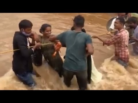 Youtube: Flooding Continues in Tiraputi, Andhra Pradesh, Southern India 18 November 2021
