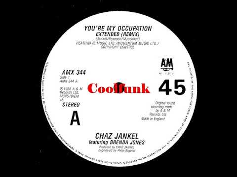 Youtube: Chaz Jankel Feat. Brenda Jones - You're My Occupation (12" Extended Remix 1986)